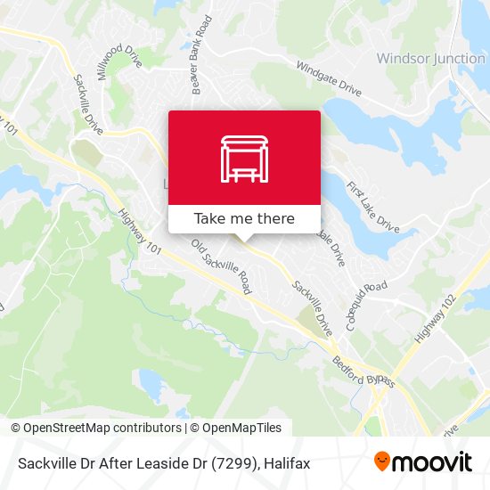 Sackville Dr After Leaside Dr (7299) map