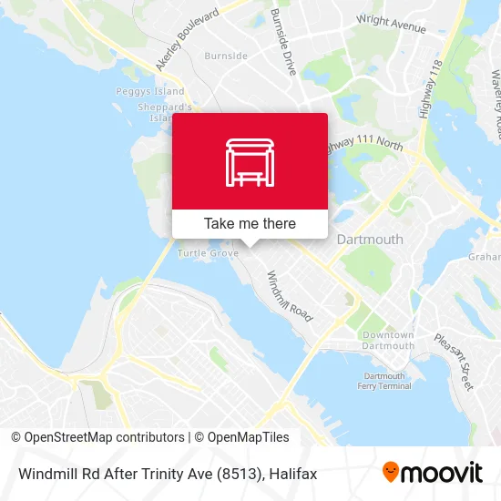 Windmill Rd After Trinity Ave (8513) map
