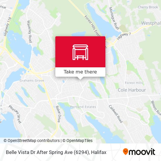 Belle Vista Dr After Spring Ave (6294) map