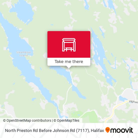 North Preston Rd Before Johnson Rd (7117) map