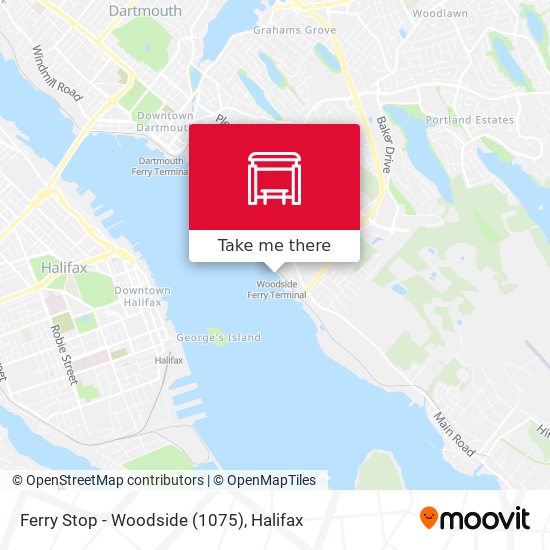 Ferry Stop - Woodside (1075) plan