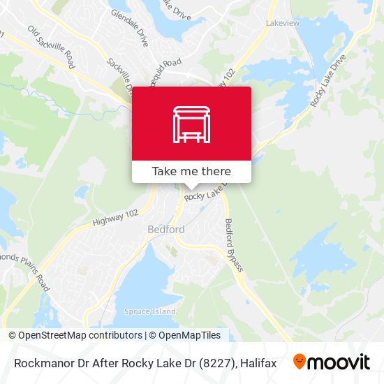 Rockmanor Dr After Rocky Lake Dr (8227) map
