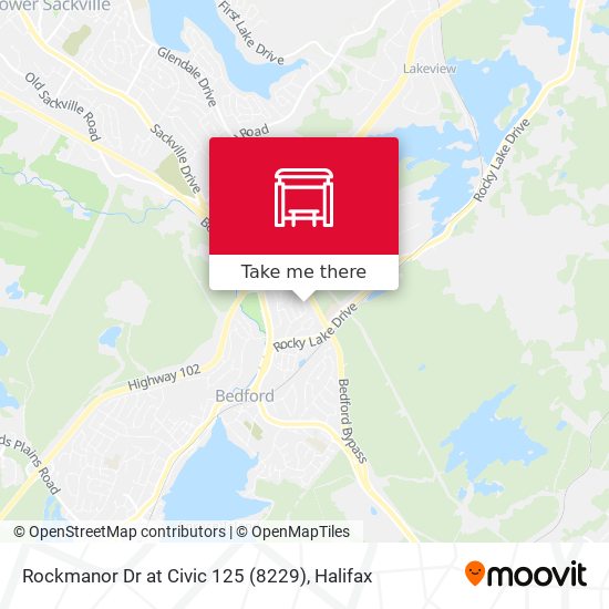 Rockmanor Dr at Civic 125 (8229) map