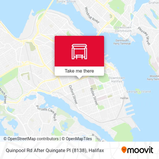 Quinpool Rd After Quingate Pl (8138) map