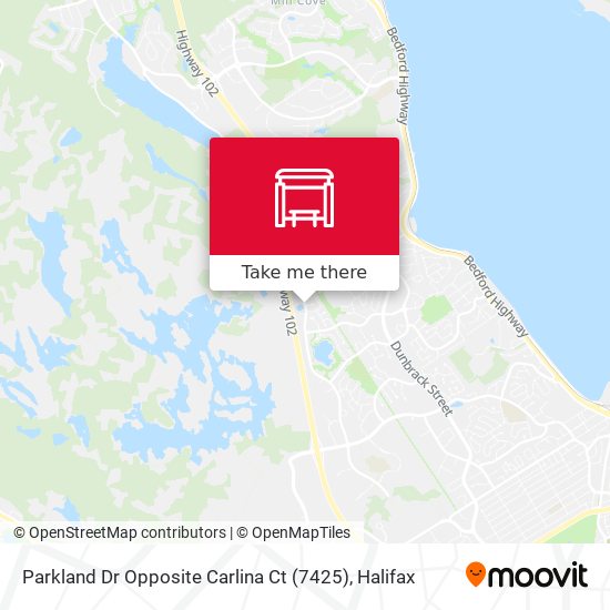 Parkland Dr Opposite Carlina Ct (7425) map
