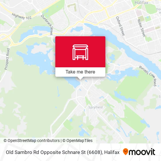 Old Sambro Rd Opposite Schnare St (6608) plan
