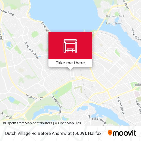Dutch Village Rd Before Andrew St (6609) map