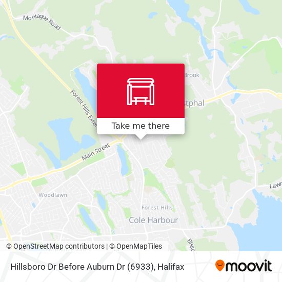 Hillsboro Dr Before Auburn Dr (6933) map