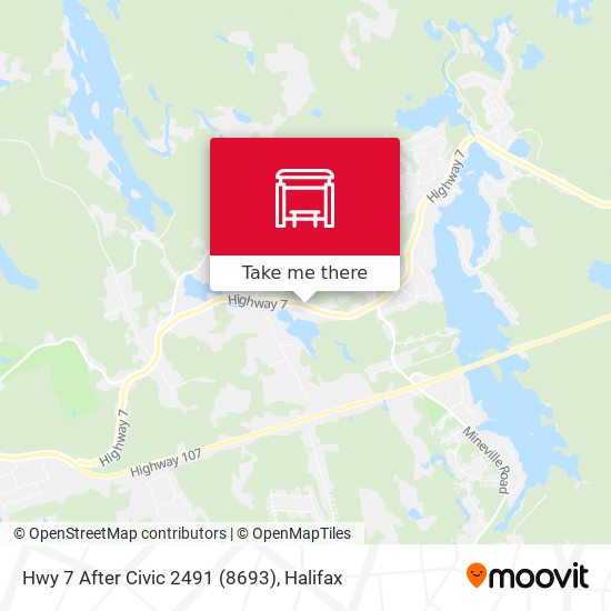 Hwy 7 After Civic 2491 (8693) map