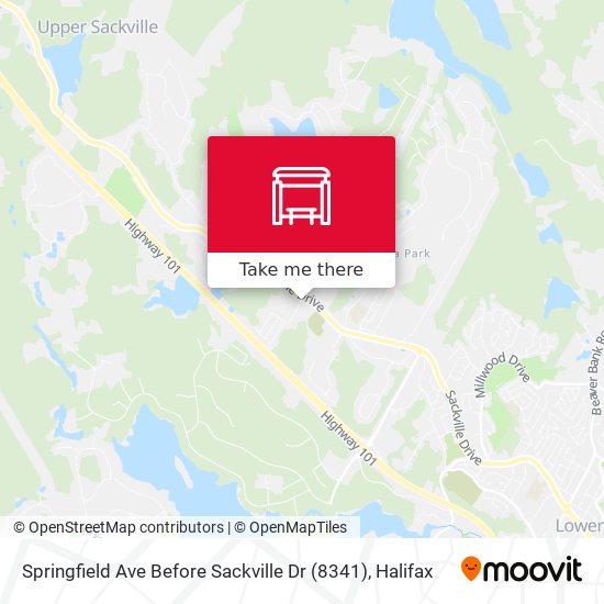 Springfield Ave Before Sackville Dr (8341) plan