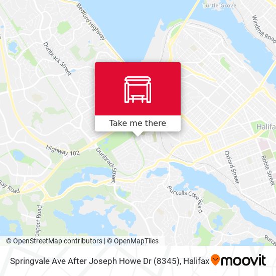 Springvale Ave After Joseph Howe Dr (8345) map