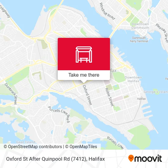 Oxford St After Quinpool Rd (7412) map