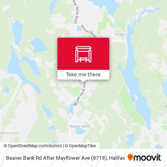 Beaver Bank Rd After Mayflower Ave (8718) map