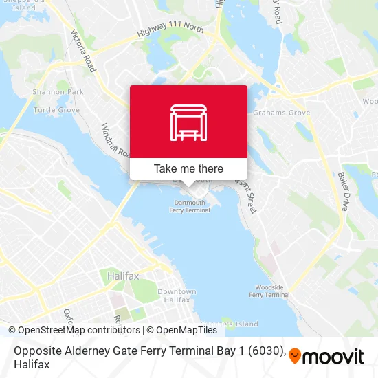 Opposite Alderney Gate Ferry Terminal Bay 1 (6030) map