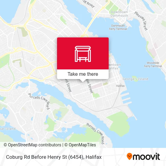 Coburg Rd Before Henry St (6454) map