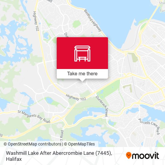 Washmill Lake After Abercrombie Lane (7445) map