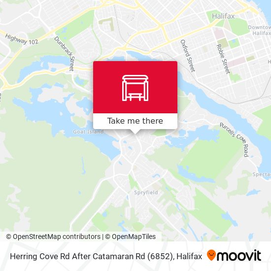 Herring Cove Rd After Catamaran Rd (6852) plan