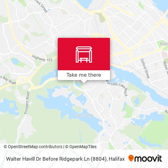 Walter Havill Dr Before Ridgepark Ln (8804) map