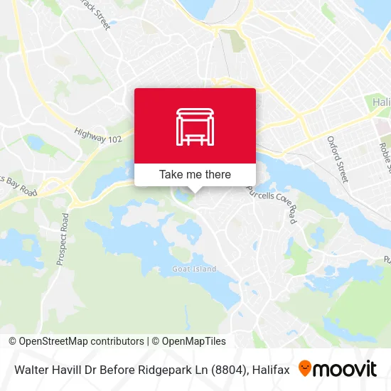 Walter Havill Dr Before Ridgepark Ln (8804) map