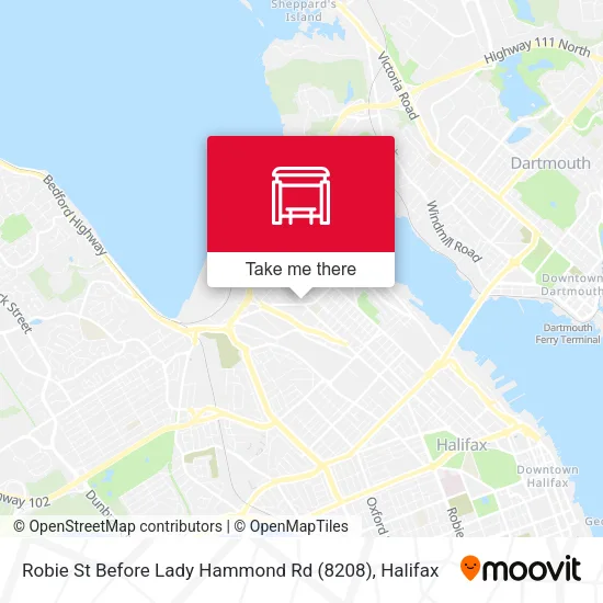 Robie St Before Lady Hammond Rd (8208) map