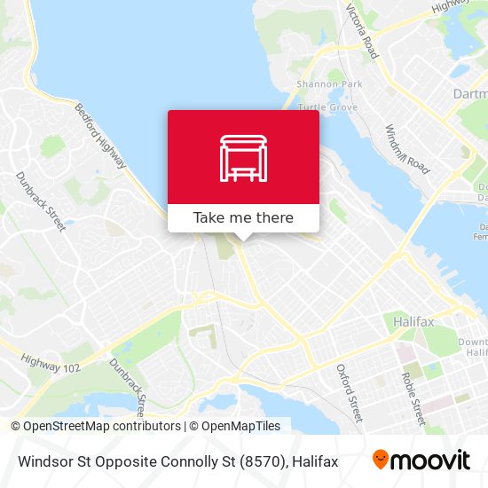 Windsor St Opposite Connolly St (8570) map