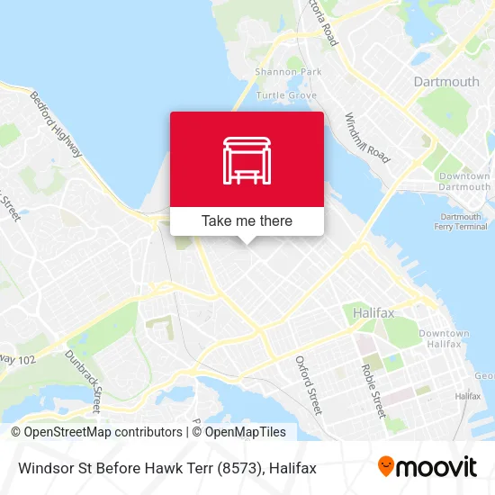 Windsor St Before Hawk Terr (8573) map