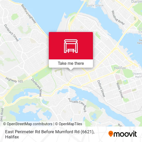 East Perimeter Rd Before Mumford Rd (6621) map