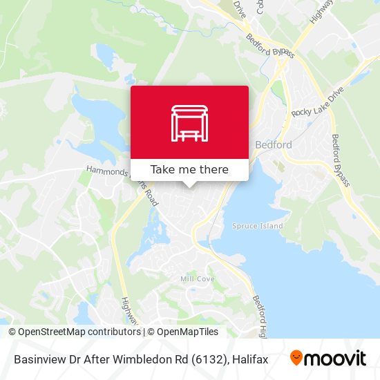 Basinview Dr After Wimbledon Rd (6132) map