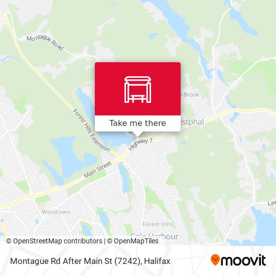 Montague Rd After Main St (7242) map