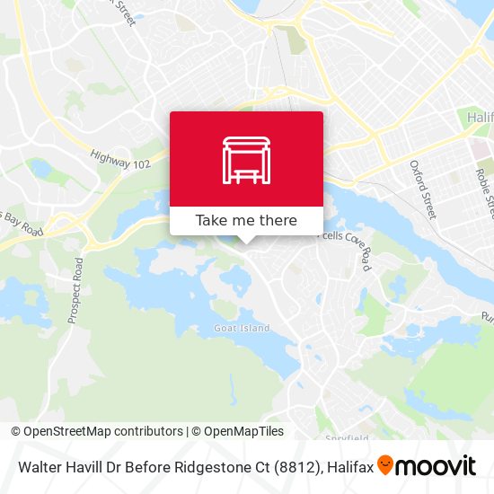Walter Havill Dr Before Ridgestone Ct (8812) map