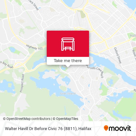 Walter Havill Dr Before Civic 76 (8811) map