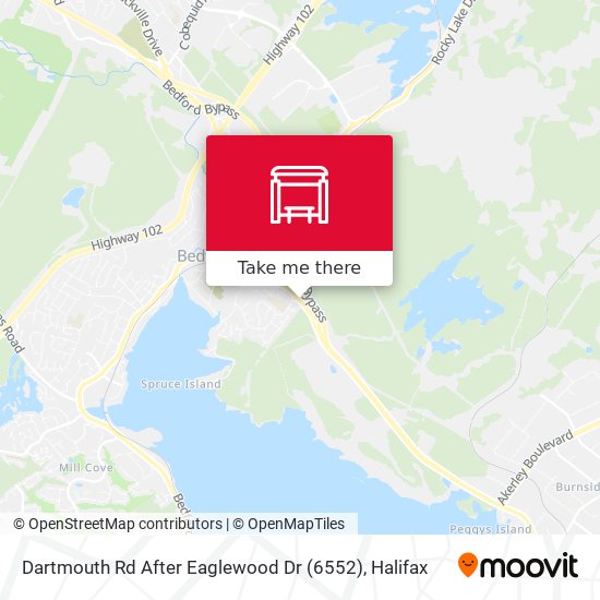 Dartmouth Rd After Eaglewood Dr (6552) map