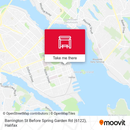 Barrington St Before Spring Garden Rd (6122) plan