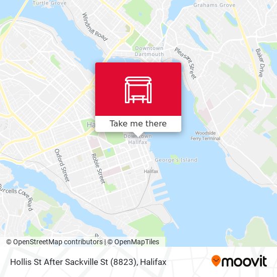 Hollis St After Sackville St (8823) map
