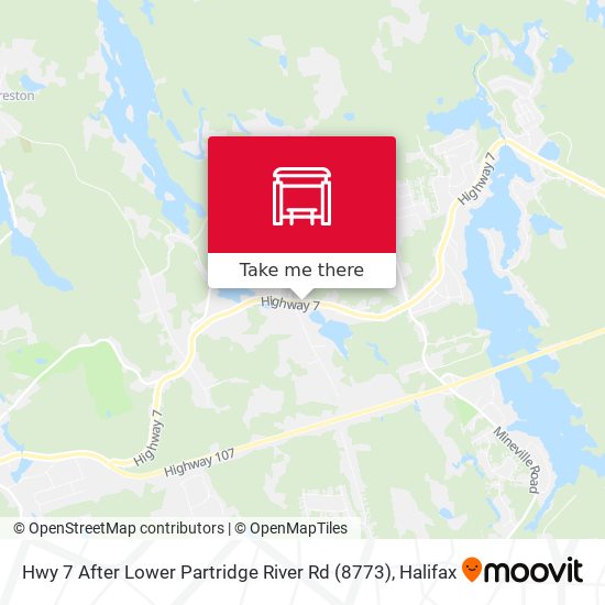 Hwy 7 After Lower Partridge River Rd (8773) map