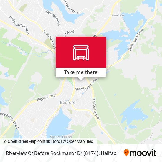 Riverview Cr Before Rockmanor Dr (8174) map