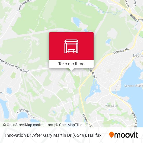 Innovation Dr After Gary Martin Dr (6549) map