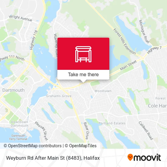Weyburn Rd After Main St (8483) map