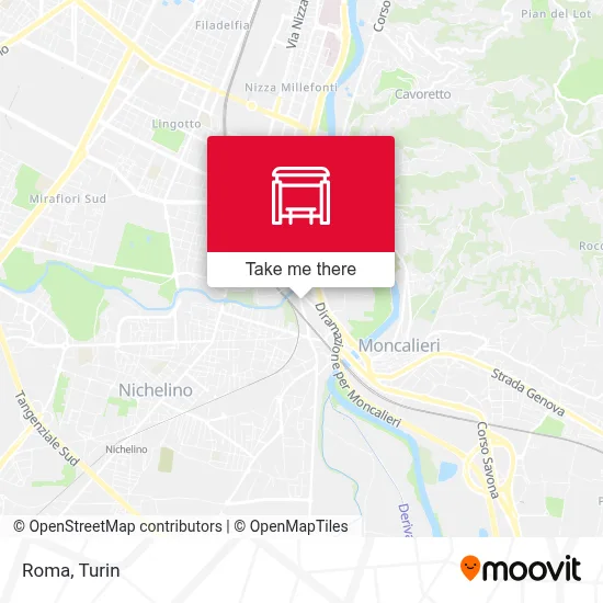 Roma map