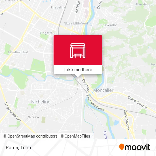 Roma map