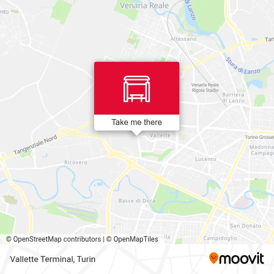Vallette Terminal map