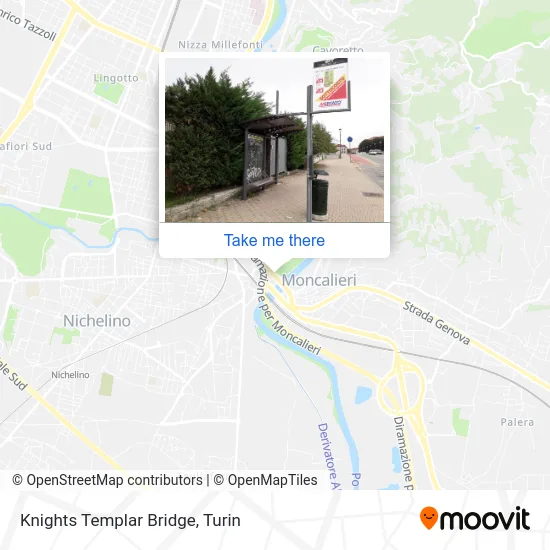 Knights Templar Bridge map