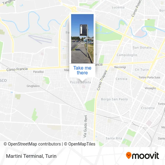 Martini Terminal map