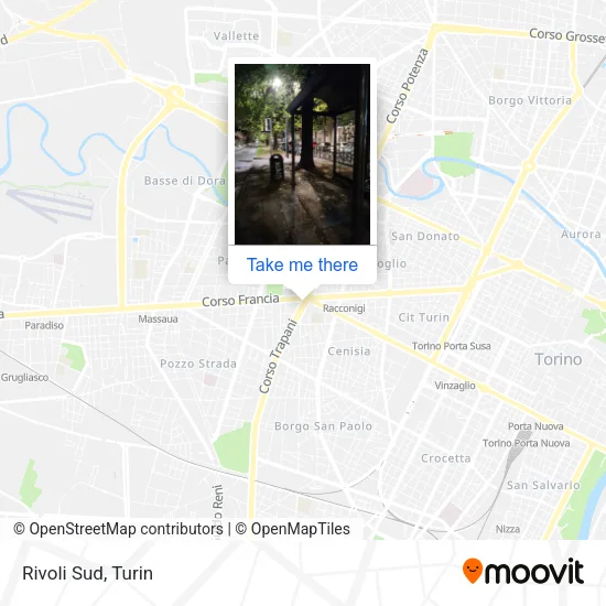 Rivoli South map