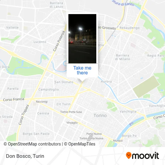 Don Bosco map