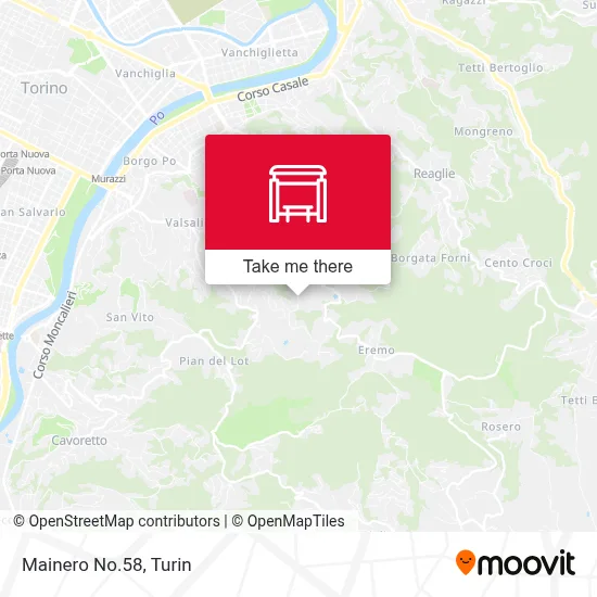 Mainero No.58 map