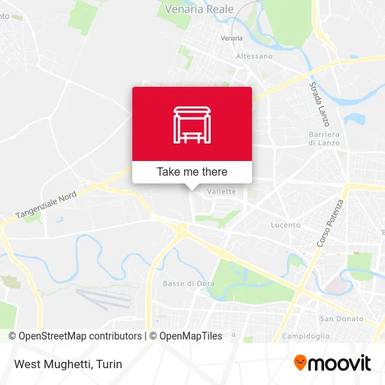 West Mughetti map