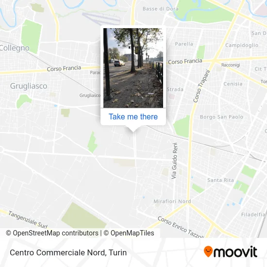 Centro Commerciale Nord map