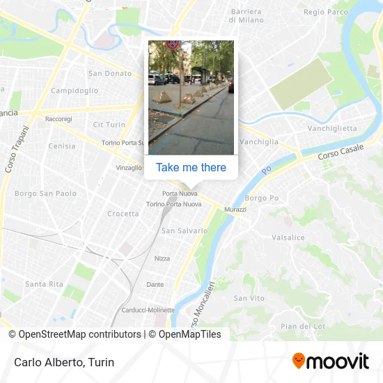 Carlo Alberto map