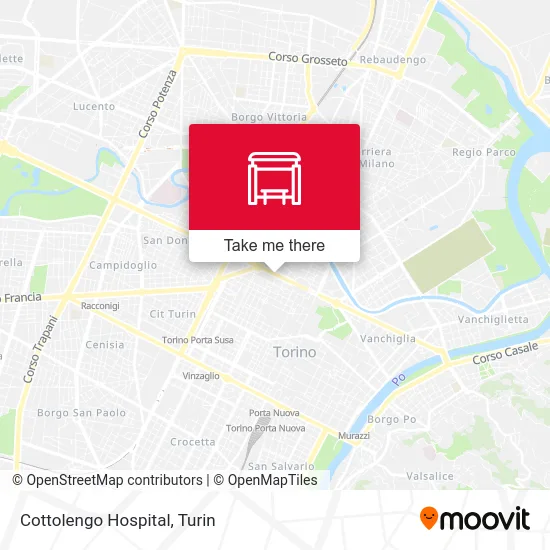 Cottolengo Hospital map
